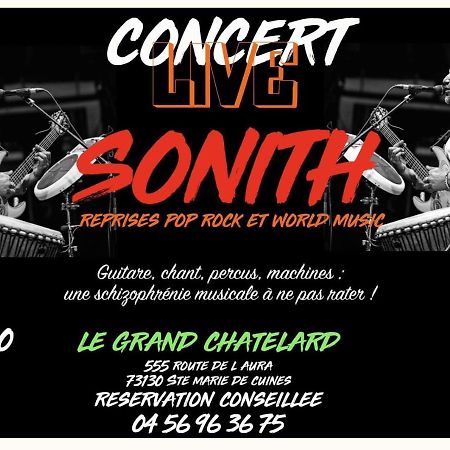 Le Grand Chatelard Hotel Bar Restaurant Sainte-Marie-de-Cuines Esterno foto