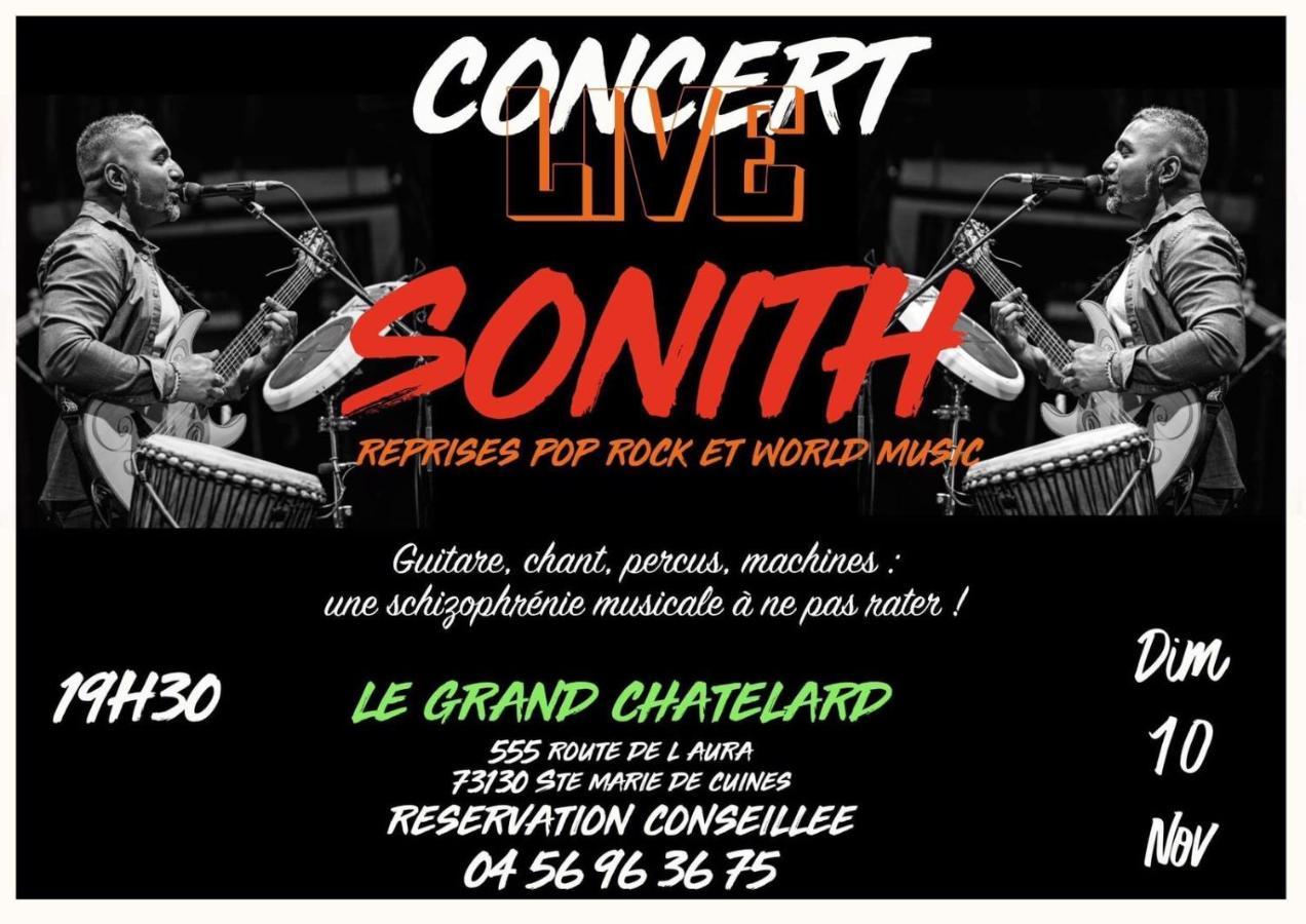 Le Grand Chatelard Hotel Bar Restaurant Sainte-Marie-de-Cuines Esterno foto