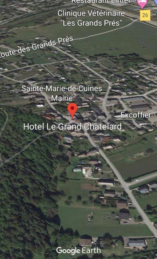 Le Grand Chatelard Hotel Bar Restaurant Sainte-Marie-de-Cuines Esterno foto